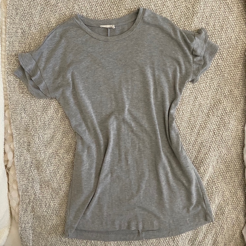 TSHIRT DRESS W RUFFLES
